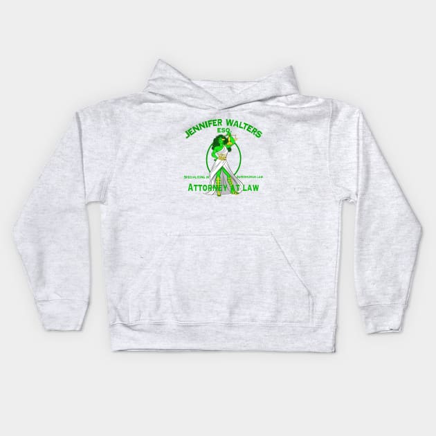 Justice is Serving Kids Hoodie by ChangoATX